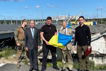 Japan’s Education Minister Visits Irpin and Bucha Japan’s Education Minister Visits Irpin and Bucha