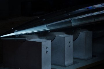 A prototype of Hypersonica’s hypersonic missile, which successfully completed its first test flight in Norway, exceeding Mach 6. The company aims to develop a sovereign European strike capability by 2029. (Source: Hypersonica)