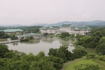 Kumsusan State Guesthouse taken during Xi Jinping’s visit in June 2019. (Source: KCTV) Kumsusan State Guesthouse taken during Xi Jinping’s visit in June 2019. (Source: KCTV)