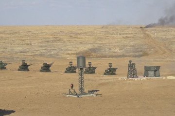 Automated ZU-23-2 Air Defense Turret During Field Testing in Russia. (Source: Vodohrai Telegram Channel)