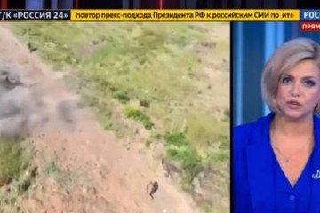 Russian State TV Airs Video of Russian Soldier Executing Comrade, Falsely Labels Them Ukrainian
