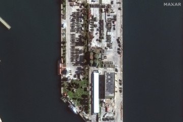 Satellite Images Reveal Russian Military Equipment Removed From Syrian Tartus Port