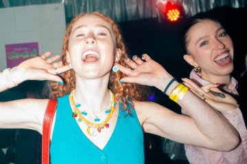 Guests enjoying the energetic atmosphere of the Service95 charity event. (Source: Service 95)