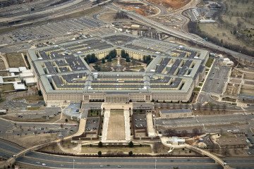 The Pentagon, headquarters of the US Department of Defense, is seen from the air on February 8, 2025, in Washington, DC. (Source: Getty Images) The Pentagon, headquarters of the US Department of Defense, is seen from the air on February 8, 2025, in Washington, DC. (Source: Getty Images)