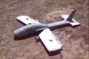 Russian Molniya drone in Mali in September 2026. (Source: Alerte Sahel)