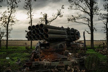 Ukrainian Drones Destroy Two Russian “Uragan” Rocket Launchers in Just Four Days