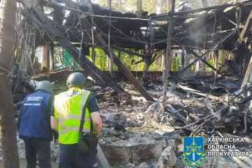 Russia Strikes a Recreation Center in Kharkiv Region, Killing at Least One Person and Injuring Two