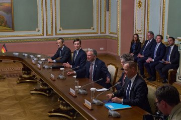 US envoys Steve Witkoff and Jared Kushner during talks in Kyiv on September 6, 2026. US envoys Steve Witkoff and Jared Kushner during talks in Kyiv on September 6, 2026.
