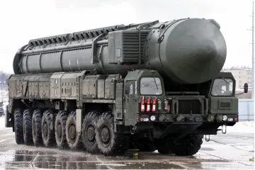 France and Germany Step Up Long-Range Strike Plans With 1,000km Missile A Russian Ministry of Defense handout image which claims to show the Oreshnik medium range ballistic missile. Illustrative image. (Source: Kyiv Post)