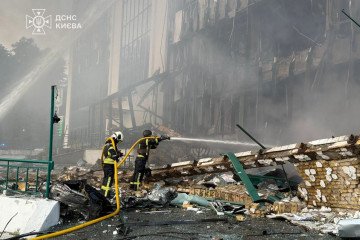 Russia Strikes Ukraine With 315 Drones, Ballistic Missiles in One of Kyiv’s Largest Attacks