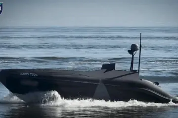 Ukraine Deploys New “Barracuda” River Drone to Target Russia’s Frontline Waterways, Video