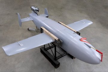 A Ukrainian Bars jet-powered drone. (Source: RBC-Ukraine) A Ukrainian Bars jet-powered drone. (Source: RBC-Ukraine)