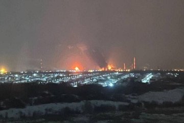 Fire Breaks Out at Syzran Oil Refinery After Drone Strike in Russia’s Samara Region