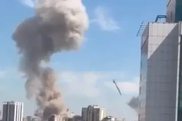 Russia Claims That a Ukrainian Anti-Aircraft Missile Struck the Ohmatdyt Children’s Hospital. This Is False