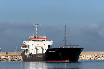 The Guinea-Bissau-flagged bulk carrier MERA QUEEN. Illustrative photo. (Source: MarineTraffic)