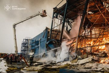 Russian Ballistic Missile Hits US Company Philip Morris Near Kharkiv Russian Ballistic Missile Hits US Company Philip Morris Near Kharkiv