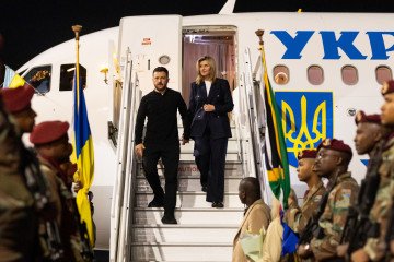 Zelenskyy Cuts South African Visit Short After Massive Russian Missile Strikes on Ukraine