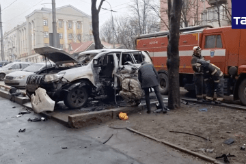 Head of Olenivka Prison Killed in Car Explosion in Donetsk