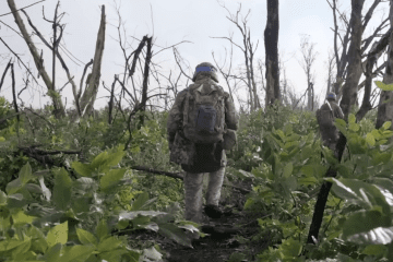 Still from the film “2000 Meters to Andriivka“ by Mstyslav Chernov. (Source: IMDb)