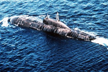 Russian Akula submarine