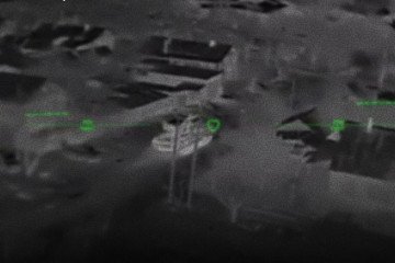 Footage shows strikes on Russian air defense systems and military storage facilities during overnight operations on March 22–23. (Source: Ukraine’s General Staff)