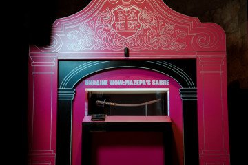 Hetman Mazepa’s Legendary Ukrainian Sabre Unveiled in the White Tower, London Hetman Mazepa’s Legendary Ukrainian Sabre Unveiled in the White Tower, London