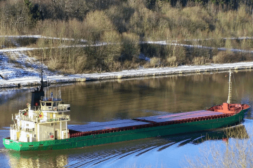 Togo-flagged cargo ship ALFA WATAN. Illustrative photo. (Source: Marine Traffic)