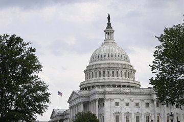 A view of the US Senate office as the US Capitol Police on August 2, 2023. (Source: Getty Images)