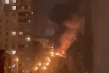 Rusia ataca con drones Kharkiv y Dnipro, dañando infraestructuras civiles e hiriendo al menos a 8 personas