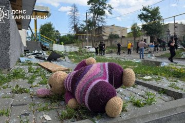 Russian Strike on Kharkiv Kills One and Injures Eleven