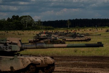 Polish K2 Black Panther tanks during Operation Brave Boar 26 military exercise at the Orzysz Land Forces Training Center near the Suwalki Gap in Poland, on Wednesday, June 17, 2026. Polish K2 Black Panther tanks during Operation Brave Boar 26 military exercise at the Orzysz Land Forces Training Center near the Suwalki Gap in Poland, on Wednesday, June 17, 2026.