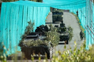 The Dutch Army is testing anti-drone “tunnels” in Germany during Exercise Fighter Lion, June 2026. The Dutch Army is testing anti-drone “tunnels” in Germany during Exercise Fighter Lion, June 2026.
