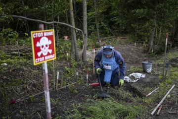 Ukrainian Demining Efforts Top 1 Million Devices Cleared Since Russian Invasion Began