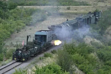 Russia Turns to Armored Trains in Ukraine: Tactical Advantage or Strategic Desperation?