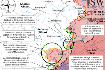 Russian Troops Focus on Vuhledar to Secure Advances Toward Pokrovsk, ISW Says