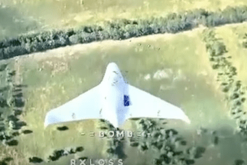 Ukrainian Armed Forces and National Guard troops have downed a new Russian reconnaissance drone, the “Chernika.” (Source: Ukrainian defense-tech company “General Cherry”)