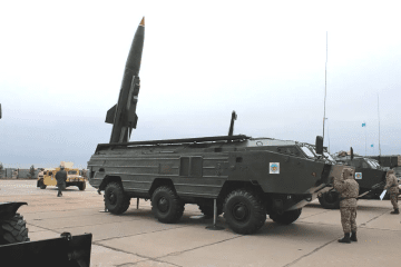 A Russian Tochka-U missile system, also known as the SS-21 Scarab. Illustrative photo. (Source: Getty Images)