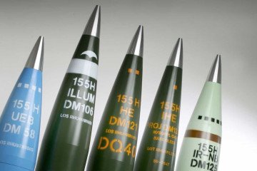 155mm shells. (Source: Rheinmetall)