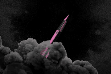 Concept render of Fire Point’s FP-7.X missile, developed as the basis for the future FREYJA anti-ballistic interceptor.