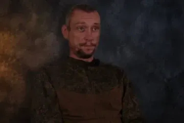 Russian prisoner of war Alexey Sarayev. (Source: 61st Separate Mechanized Steppe Brigade)