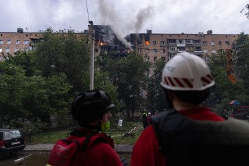 Ukraine Downs Nearly 500 Drones and Missiles in Russia’s Largest Aerial Barrage Yet