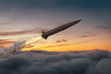 Illustrative image. FP-9 long-range ballistic missile. Illustrative image. FP-9 long-range ballistic missile.