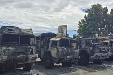 Al parecer, saboteadores rusos incendian camiones militares alemanes en Erfurt en un descarado ataque en suelo de la OTAN Al parecer, saboteadores rusos incendian camiones militares alemanes en Erfurt en un descarado ataque en suelo de la OTAN