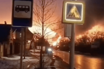 Ukraine’s Drone Forces Strike Russia's Engels-2 Airfield, Igniting Fuel Tanks for Strategic Bombers Ukraine’s Drone Forces Strike Russia's Engels-2 Airfield, Igniting Fuel Tanks for Strategic Bombers