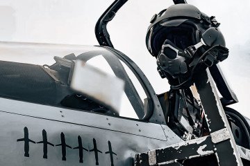 Ukrainian Mirage 2000 fighter jet with 6 markings of downed Russian cruise missiles, November 20, 2025. (Source: Ukrainian Air Force)