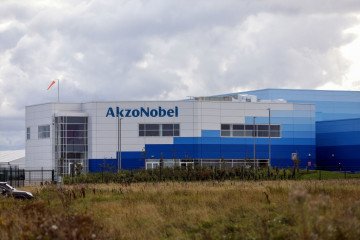The Akzo Nobel NV factory stands in Ashington, UK, on September 12, 2017. (Source: Getty Images) The Akzo Nobel NV factory stands in Ashington, UK, on September 12, 2017. (Source: Getty Images)