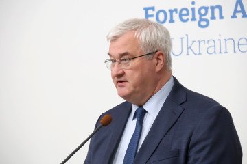 Ukrainian Foreign Minister Andrii Sybiha. (Source: Getty Images)