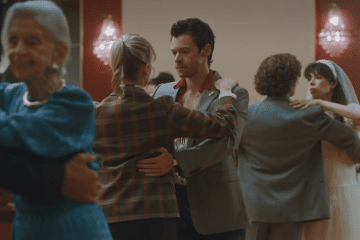 Still from Harry Styles’ music video for “Coming Up Roses,” directed by Bradley & Pablo. (Source: YouTube)