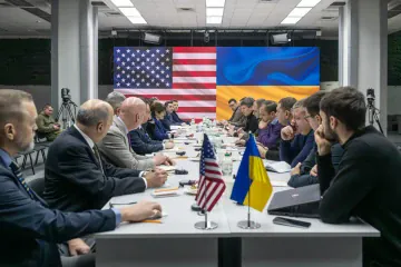 A meeting between Ukrainian and American officials focused on strengthening defense cooperation on February 4, 2026. (Photo: Ukraine’s Ministry of Defense)