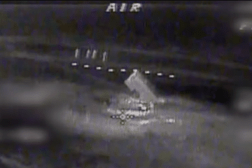 Drone footage captures a Russian TOS-1A “Solntsepyok” heavy flamethrower in the crosshairs of Ukraine’s “Phoenix” unit. (Source: Getty Images)